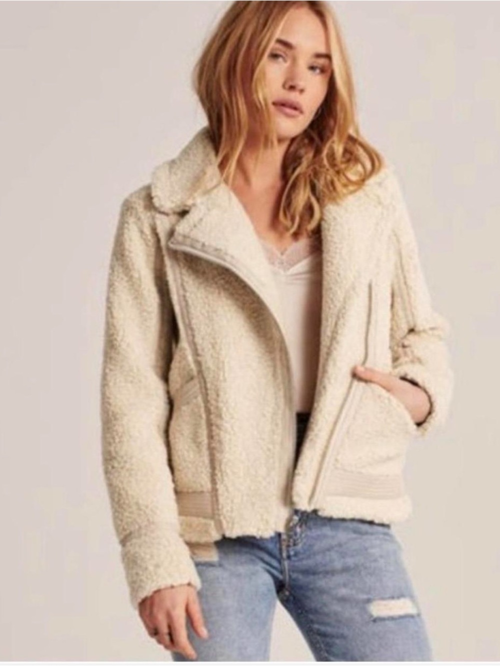 Abercrombie & Fitch Sherpa Jacket